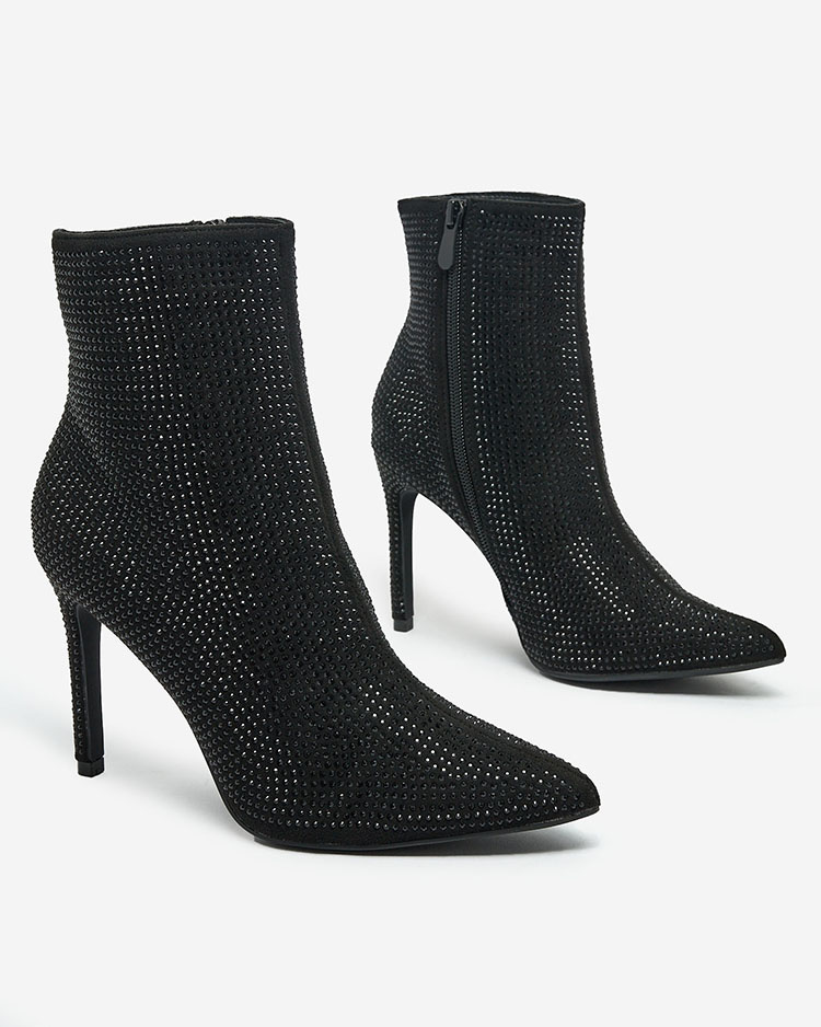 Resti Women&#039;s Lekirisa Zirconia Stiletto Boots
