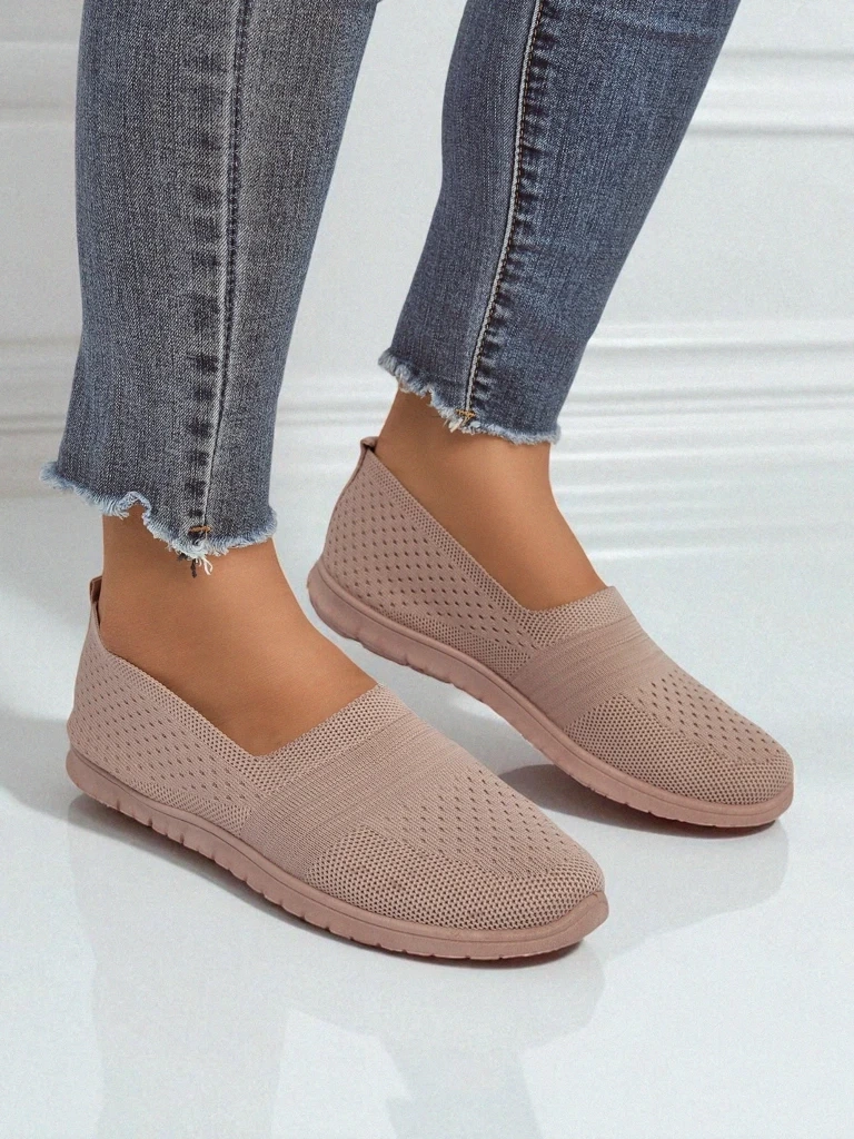 Resti Arianna Rosa Women&#039;s Moccasins – Lightweight, Breathable, Flat Sole