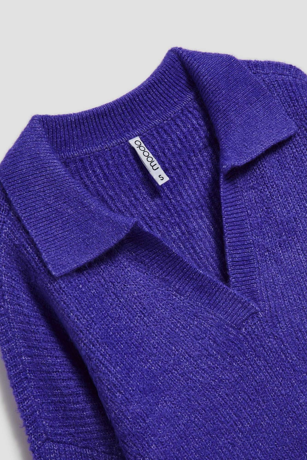 Marisse Purple V-Neck Sweater