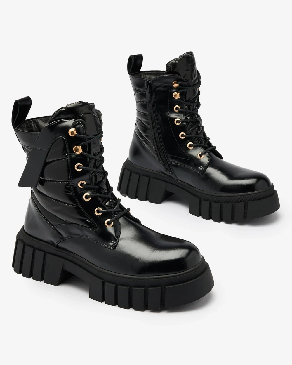 Resti Eco leather women&#039;s black Wefetto boots