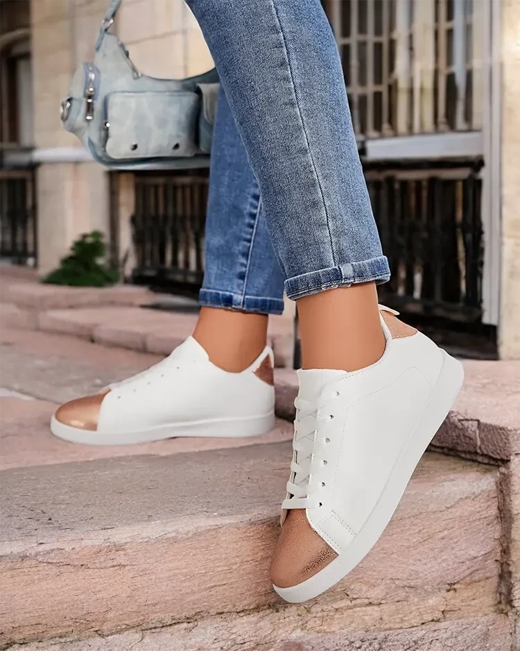 Resti Women's platform sports shoes Herio