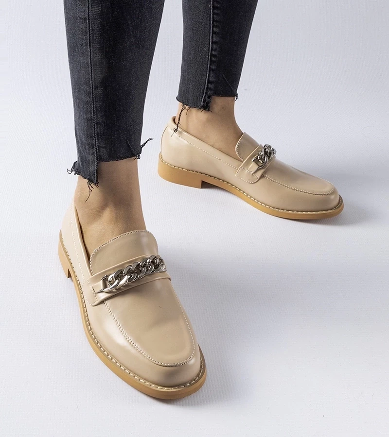 D/CEO Silver loafers Ilana