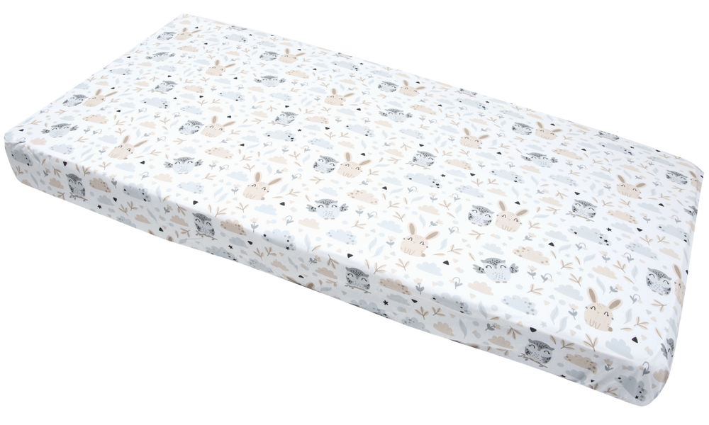Medi Partners Fitted sheet for a bed 120x60 – cotton – Polana
