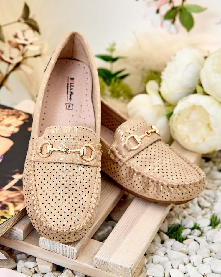 Resti Women&#039;s openwork moccasins Mill