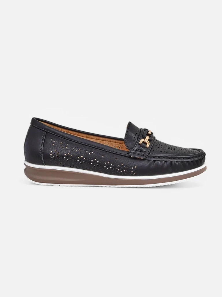 Resti Women's perforated moccasins Cerro