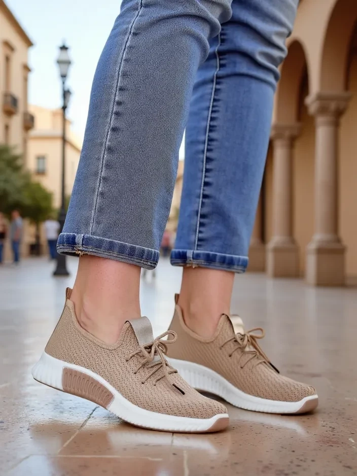 Resti Women's Fabric Sports Shoes Vobbu