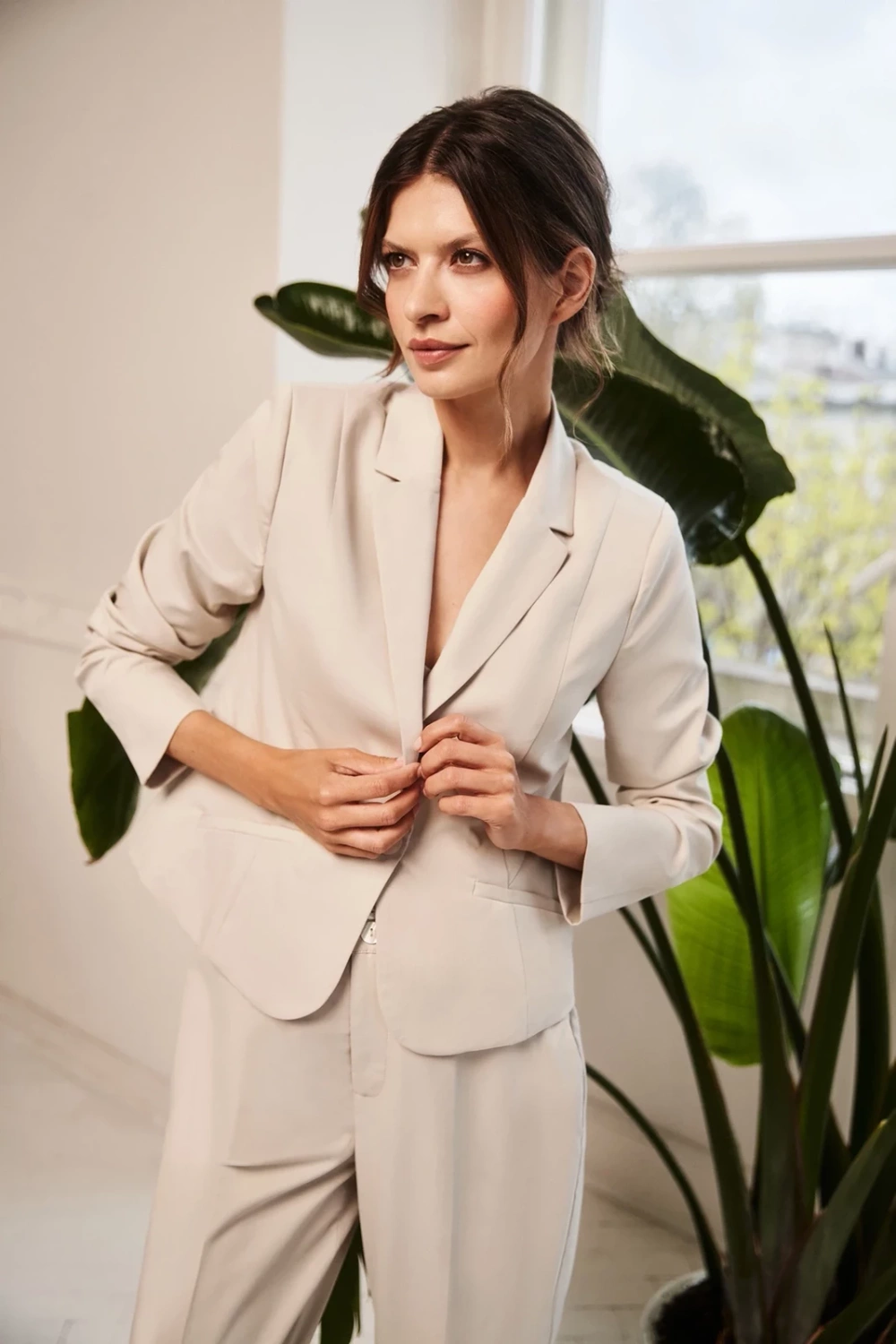 Marisse Women&#039;s Jacket L-Mr-4310 L.Beige