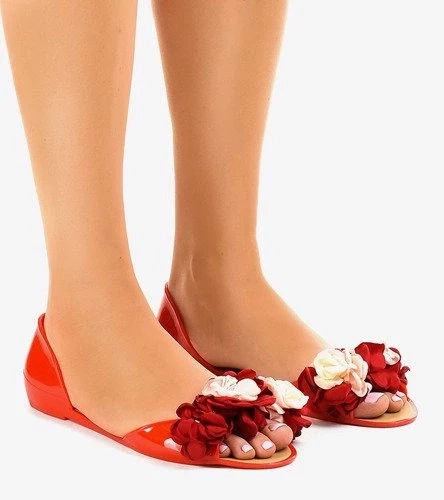 primohurt Granatowe trampki na białej podeszwie tenisówki damskie