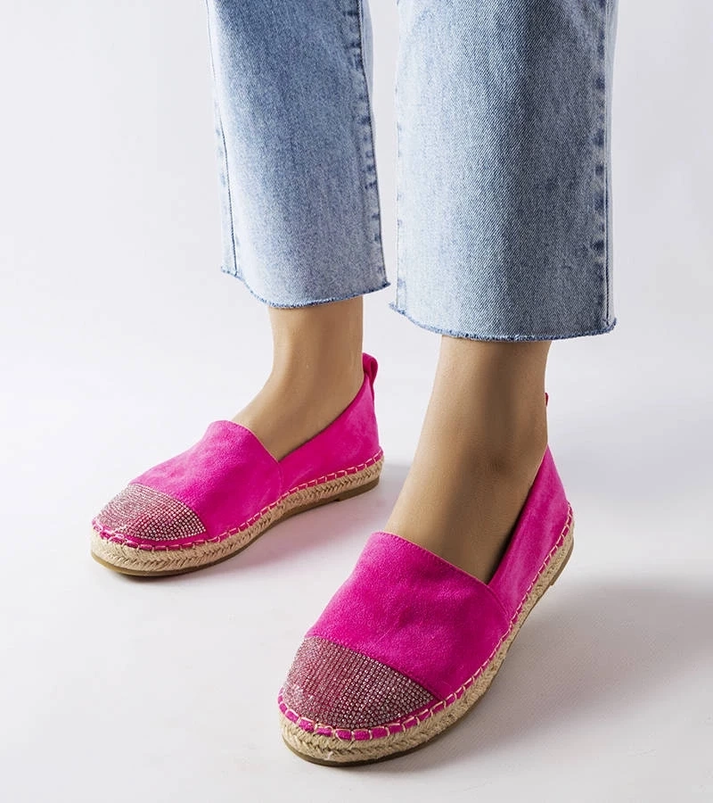 Gemre Espadrile cu platformă roz de Magali