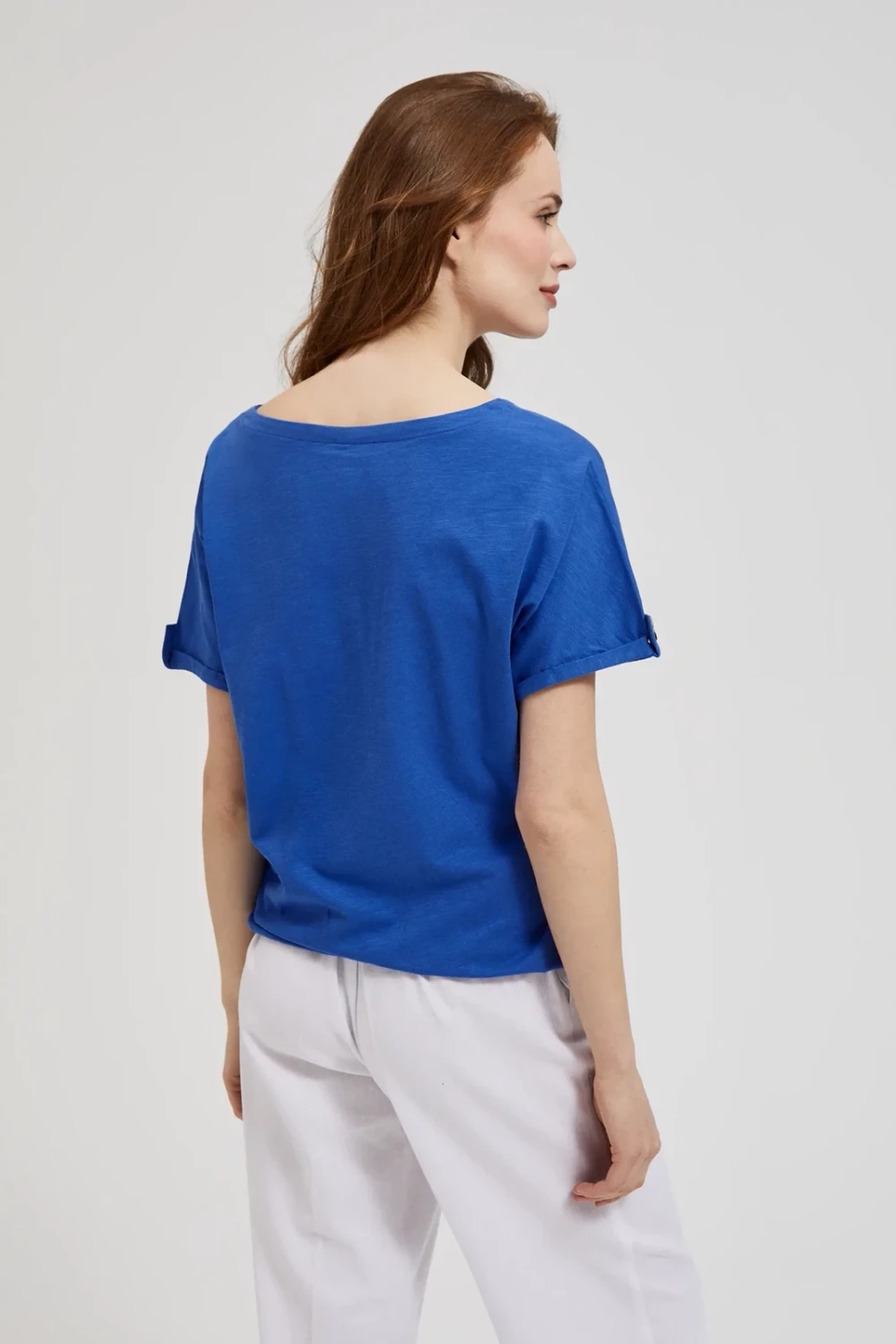Marisse Women's Blouse L-Ts-4354 L.Navy