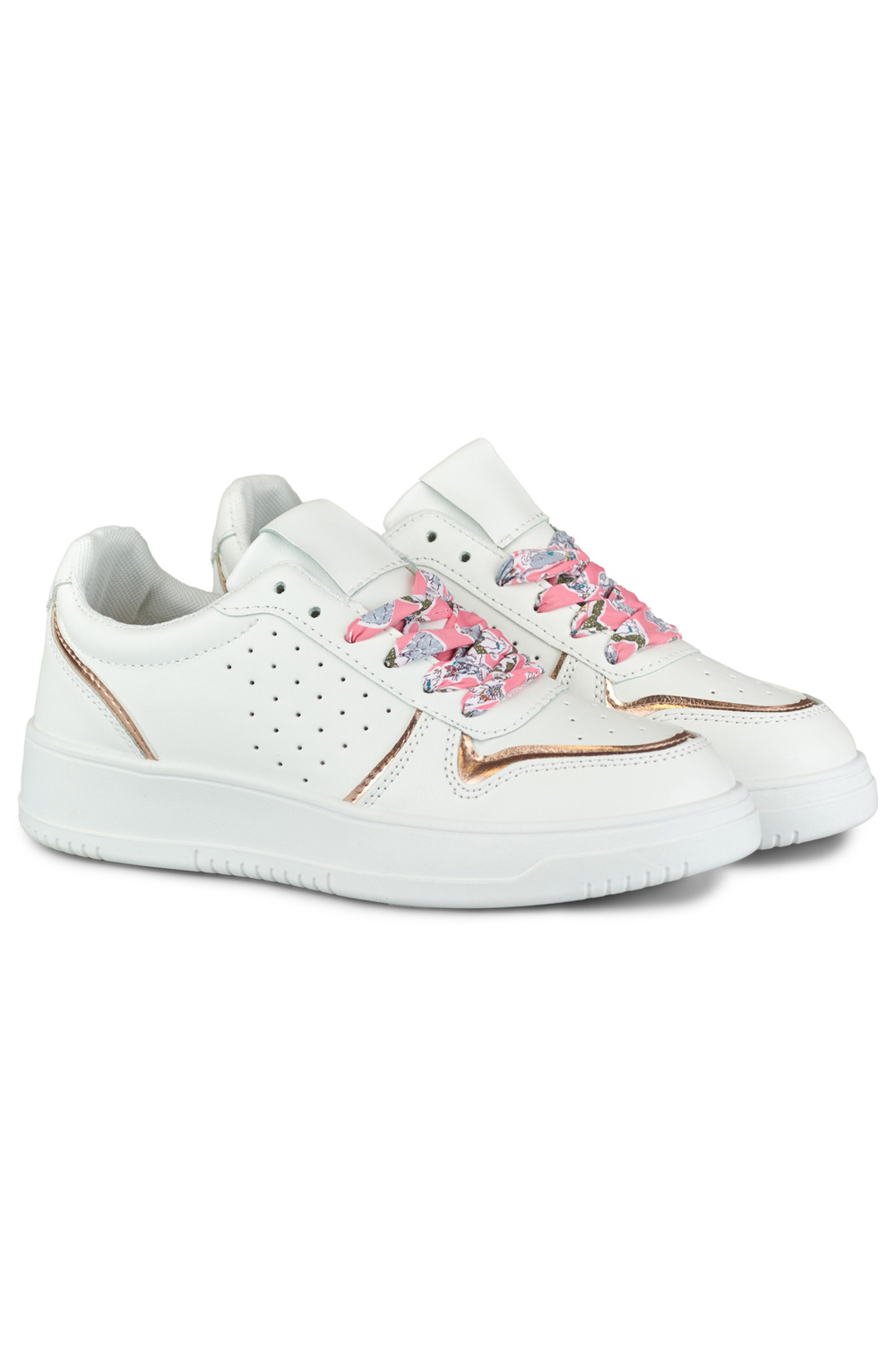 primohurt Sneakersy damskie z wymiennymi ozdobnymi sznurówkami