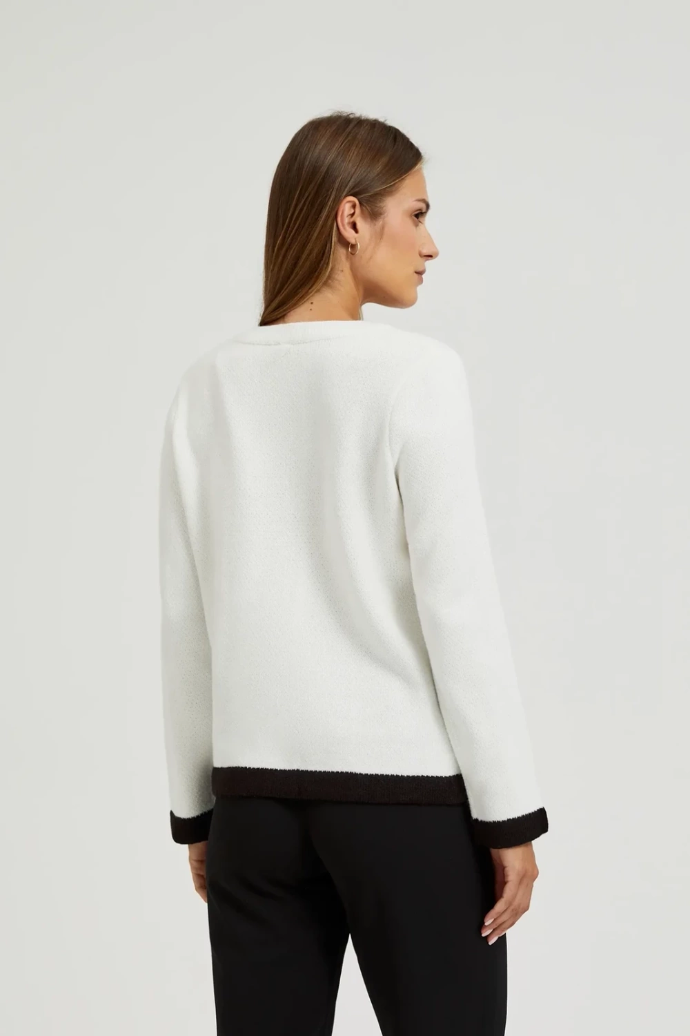 Marisse Women&#039;s Sweater Z-Sw-4567 Off White