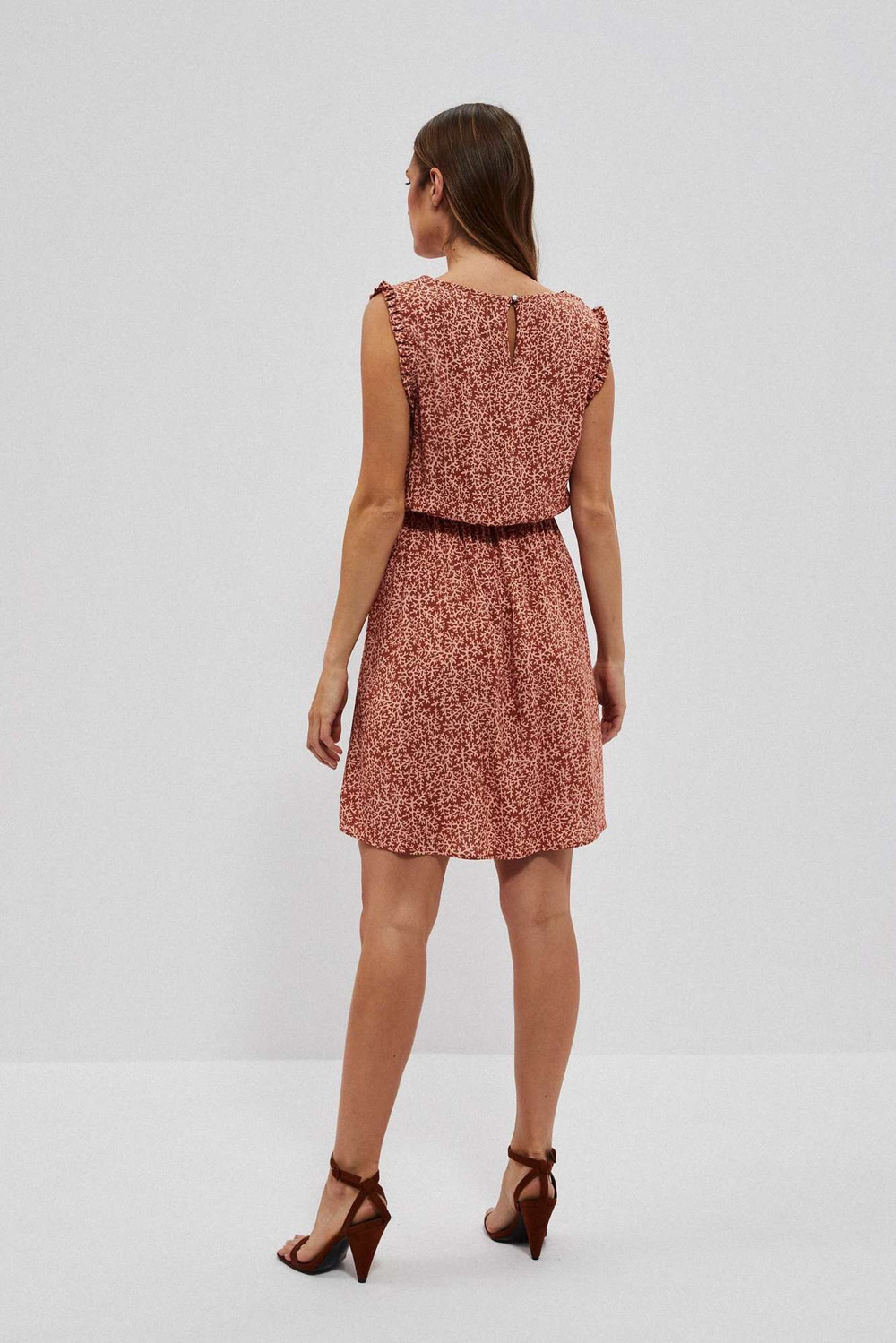 Marisse Women&#039;s Dress L-Su-4041 Brown