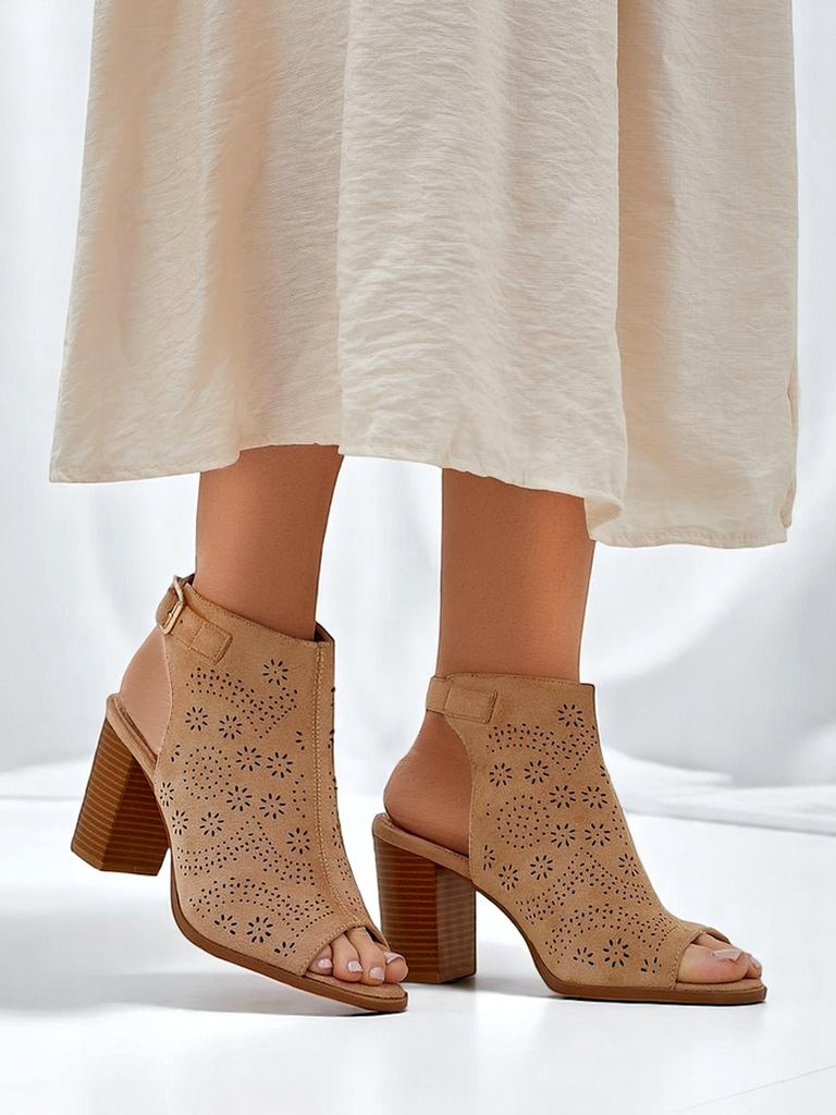 Resti Women’s cut-out block-heel sandals Abetle