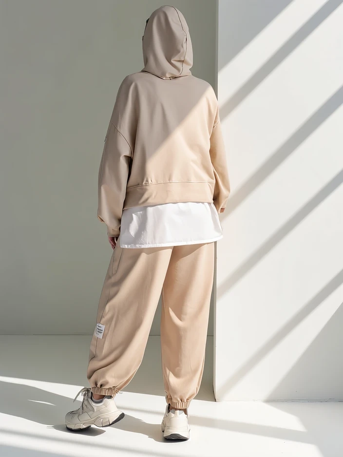 Resti Women's cotton set with a shirt insert