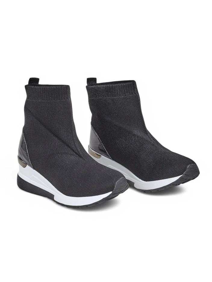 Resti Women's slip-on wedge sneakers with rhinestones Viseq