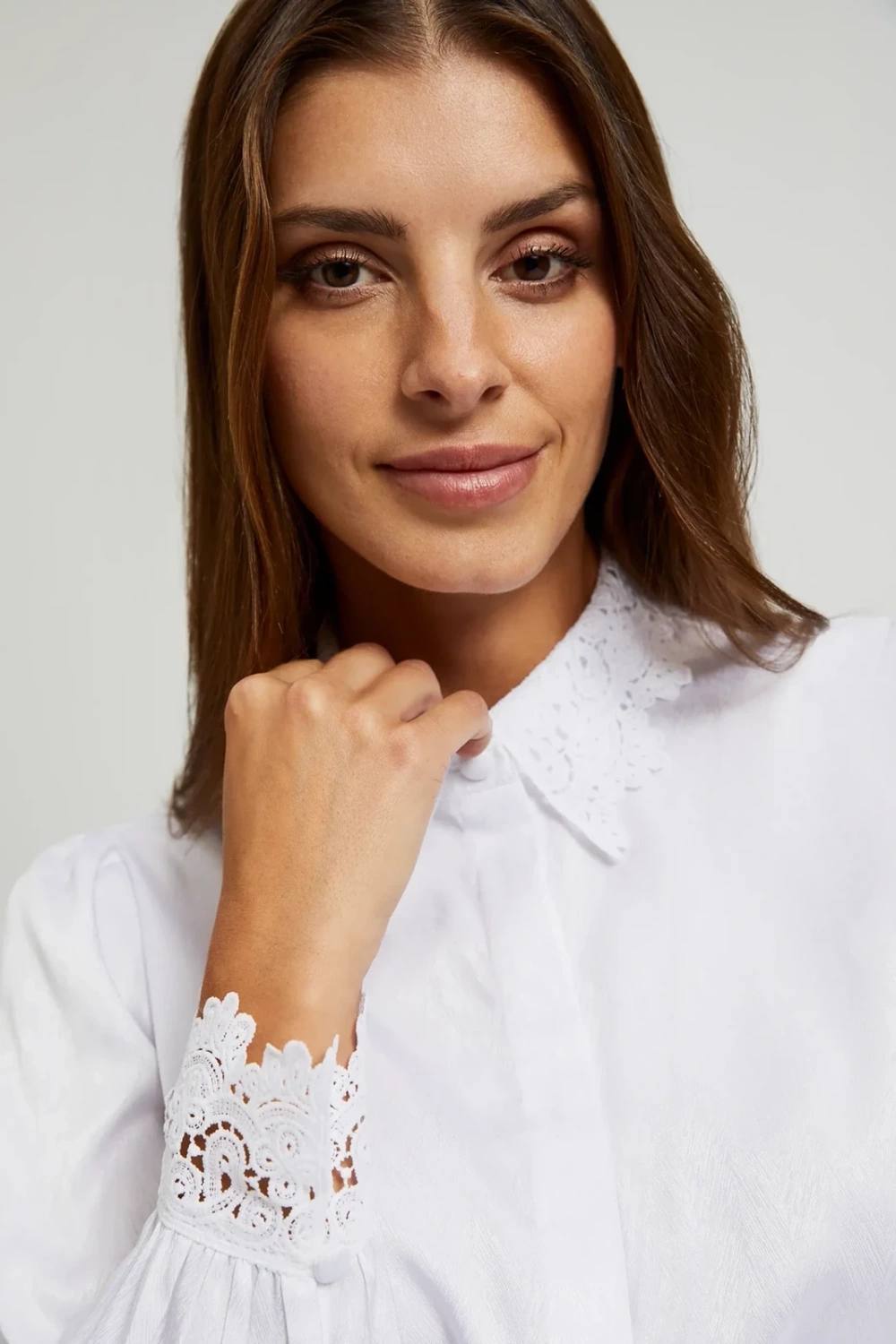 Marisse Women's Shirt Z-Ko-4531 Off White