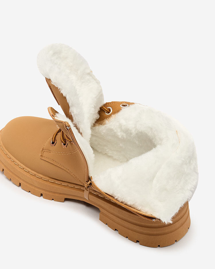 Resti Camel women&#039;s insulated Radoras trapper boots