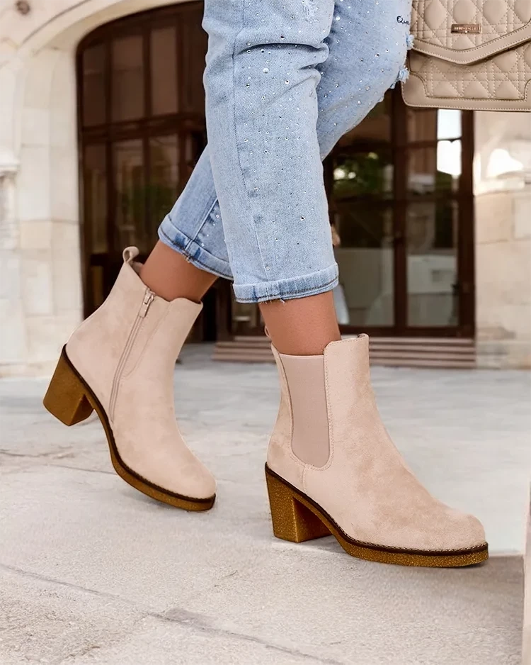 Resti Eco-suede women&#039;s boots on the post Bregianka