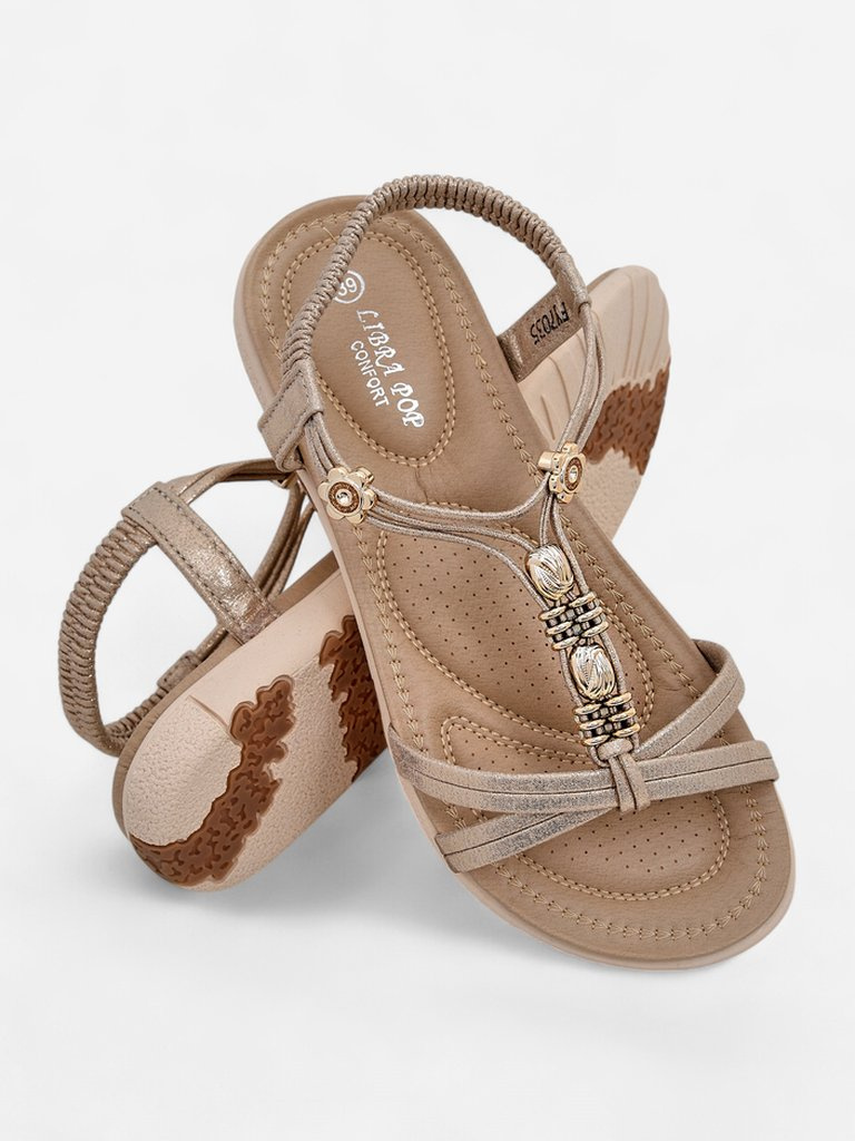 Resti Royal Fashion Women's embellished sandals, Veve style
