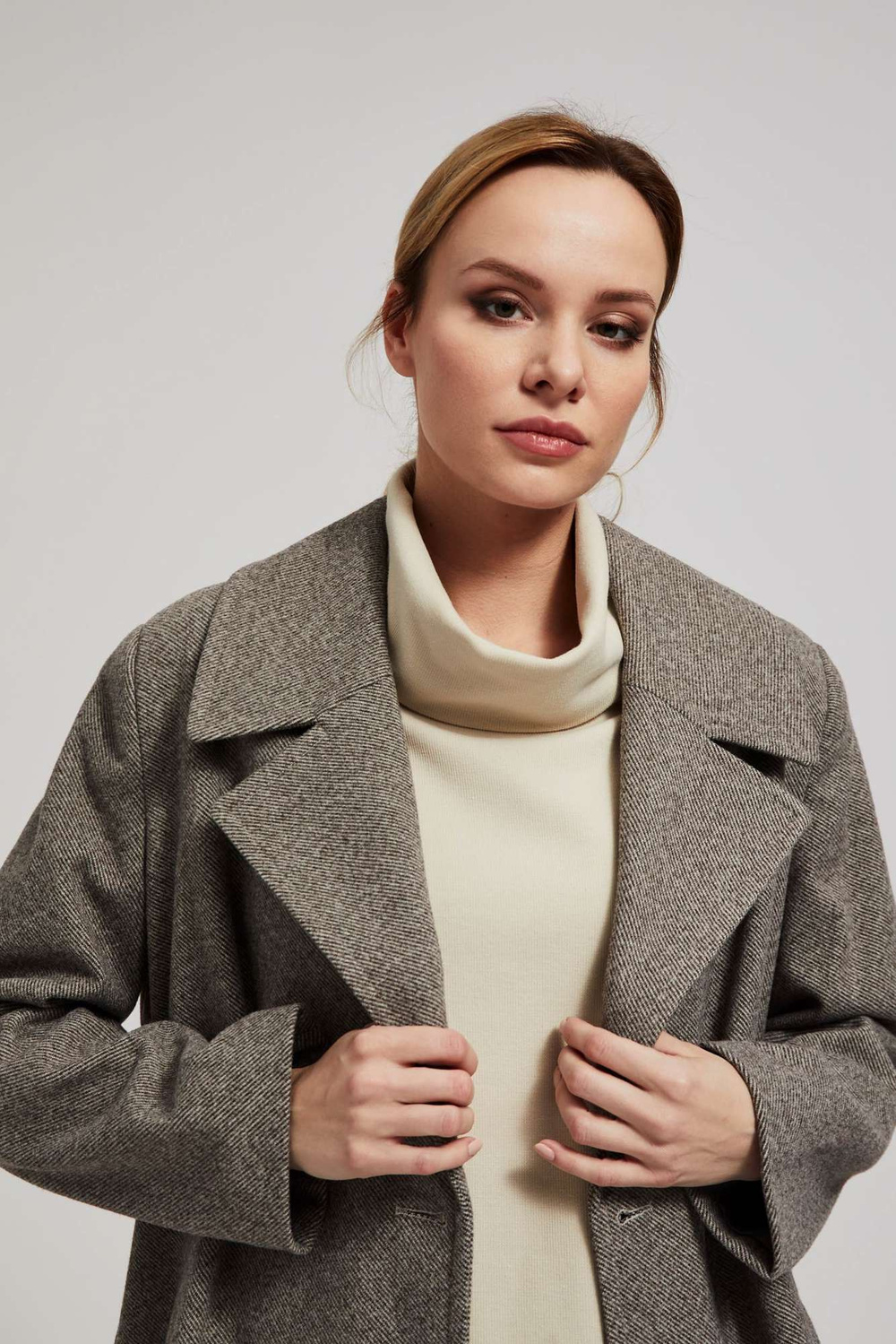 Marisse Coat With A Belt