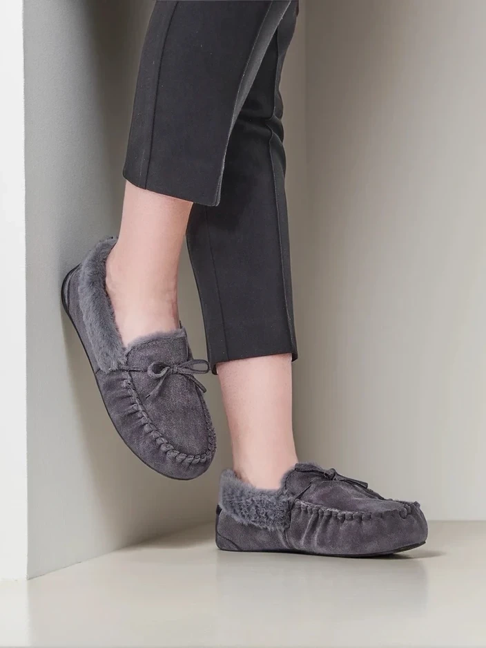 Resti Women's moccasins with fur Ahtikes
