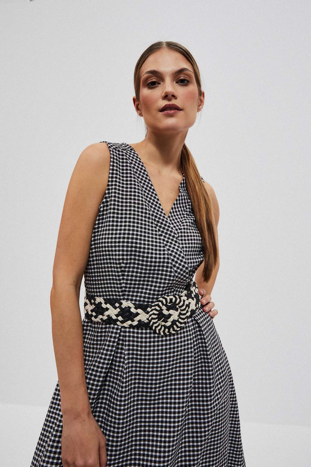 Marisse Strap L-Pa-4002 Black_White