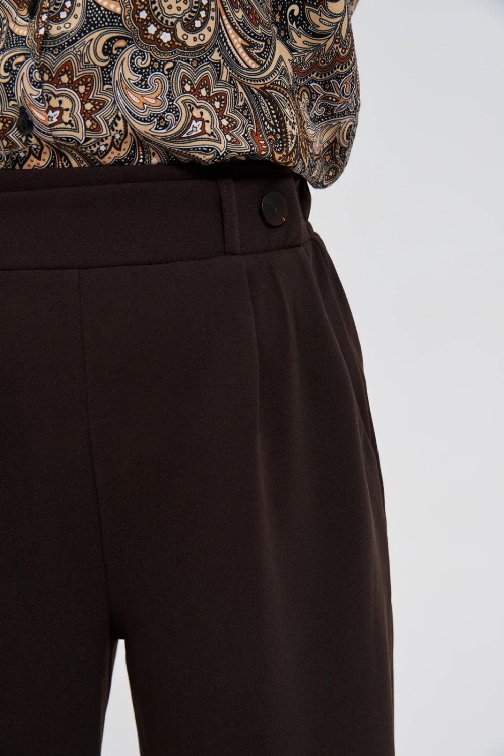 Marisse WOMEN'S PANTS Z-SP-4805 BROWN