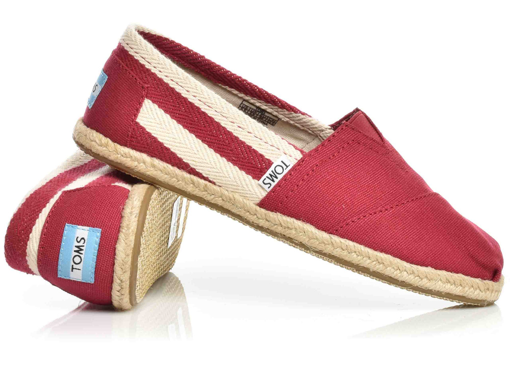 Toms - Класически червени еспадрили