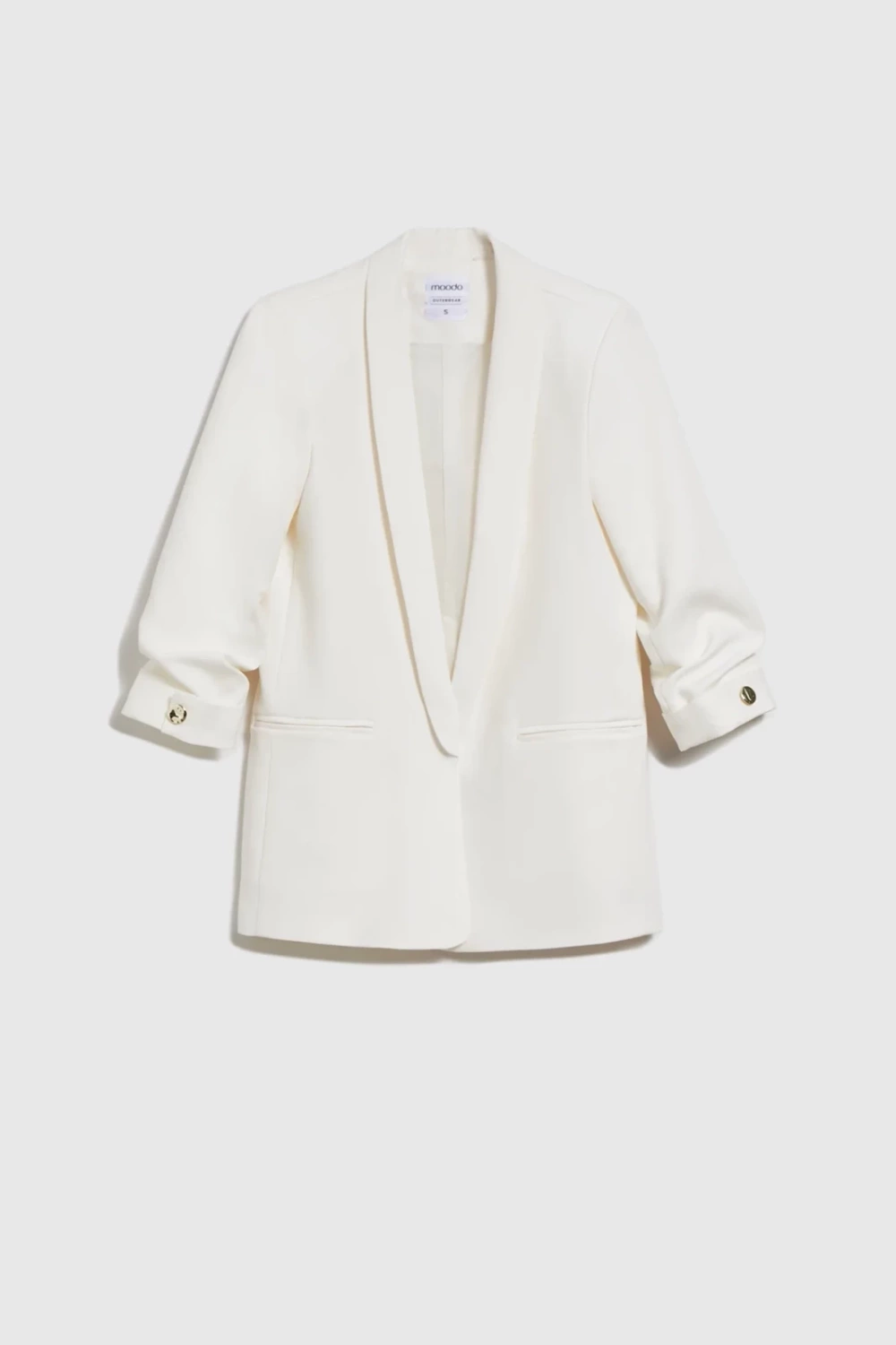 Marisse Women&#039;s Jacket L-Mr-4604 Off White