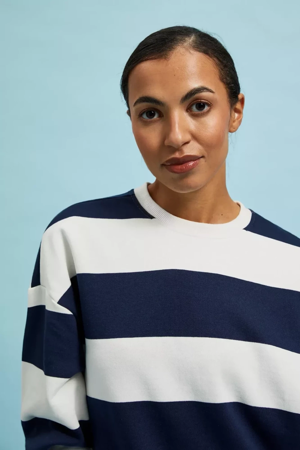 Marisse Women&#039;s Sweatshirt L-Bl-4310 Navy