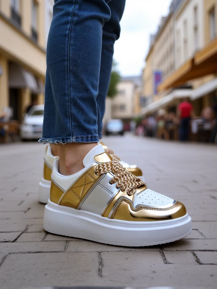Resti Women's platform sports sneakers Gevigos