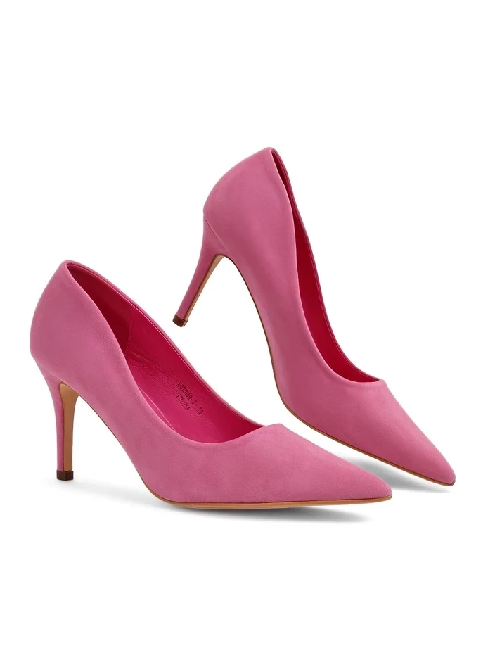 Resti Women's Eco Suede Heels Scazze