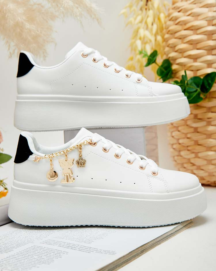 Resti Women&#039;s sporty sneakers with Gonemi embellishment