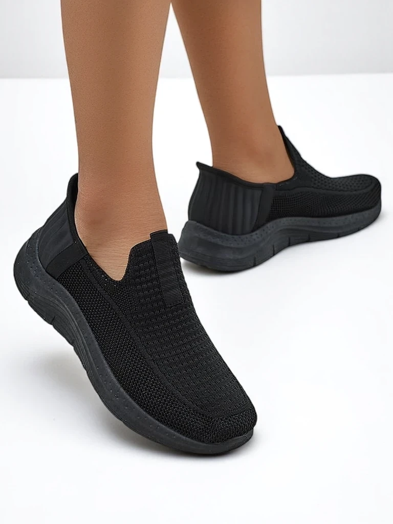 Resti Womens Slip-On Fabric Sports Shoes Secat