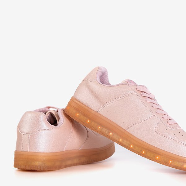 Resti Pink women&#039;s sports shoes glowing Led Dream