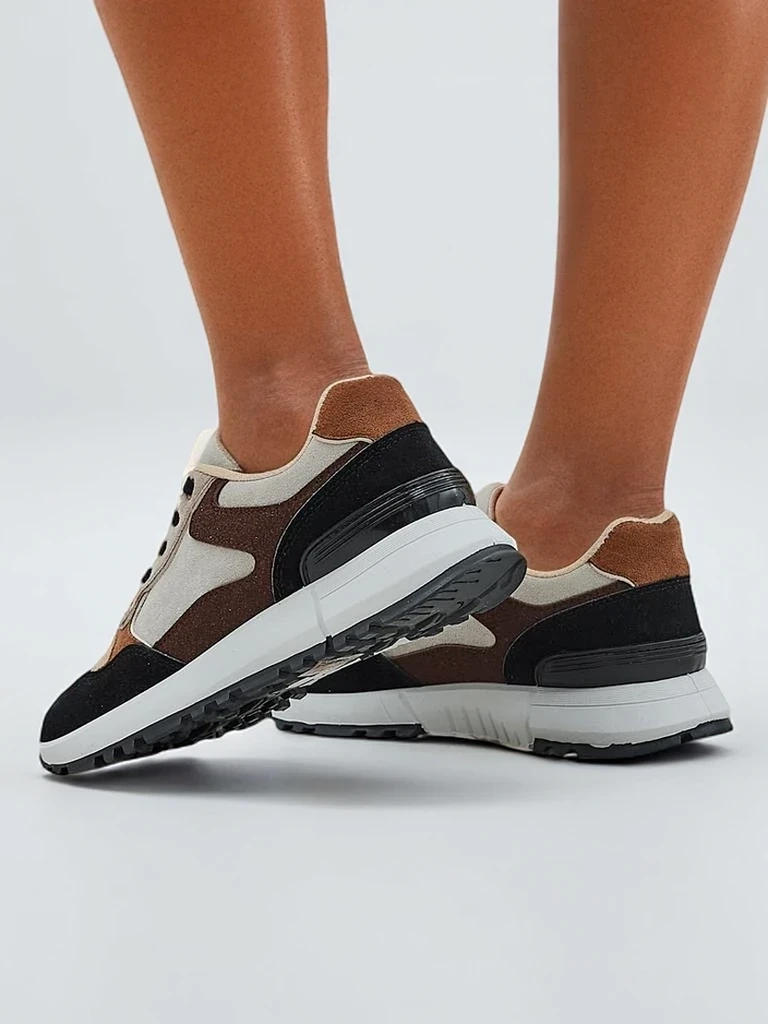 Resti Women&#039;s sports sneakers made of eco-suede Abo