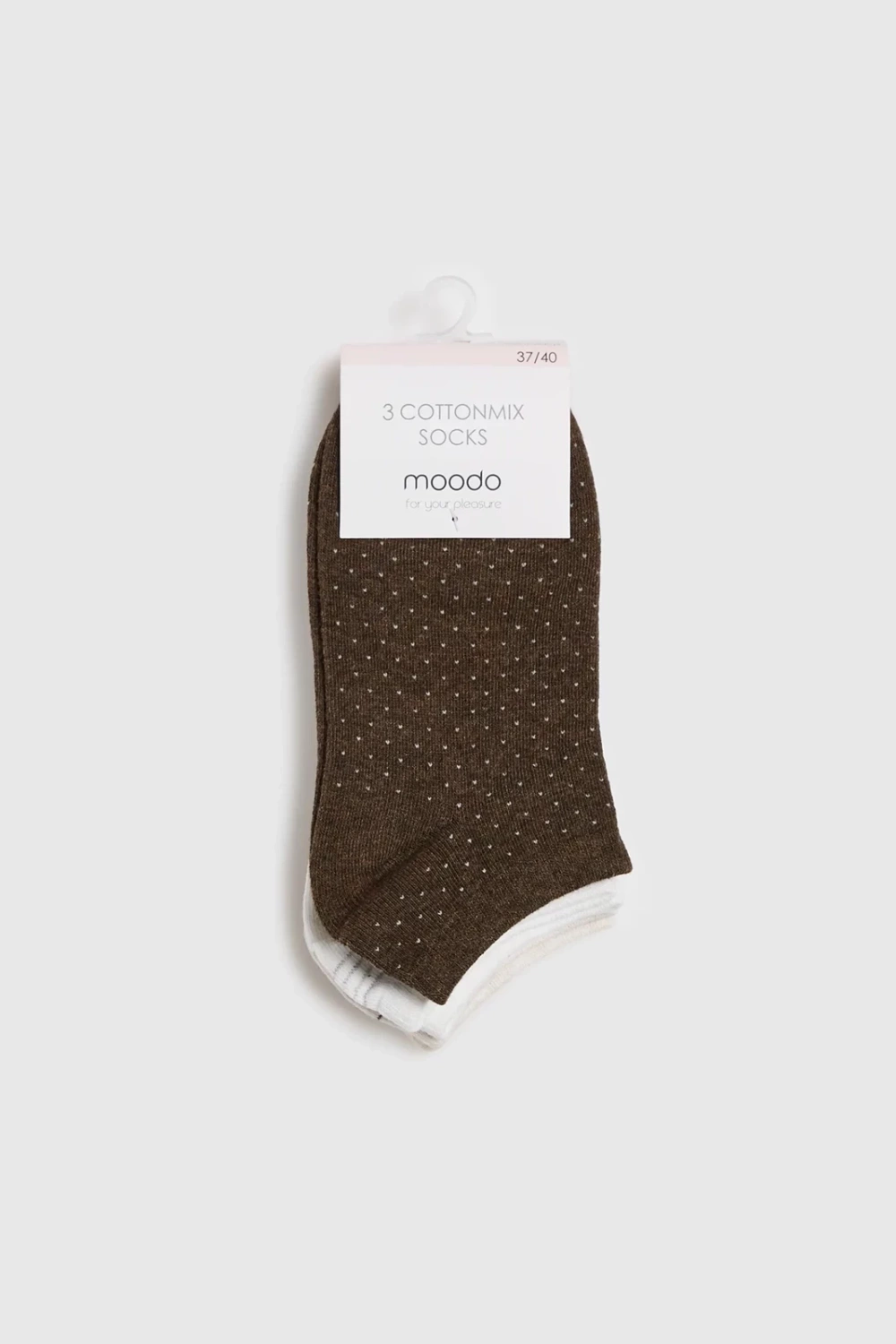 Marisse Women's Socks Z-Sk-4506 Beige Mel