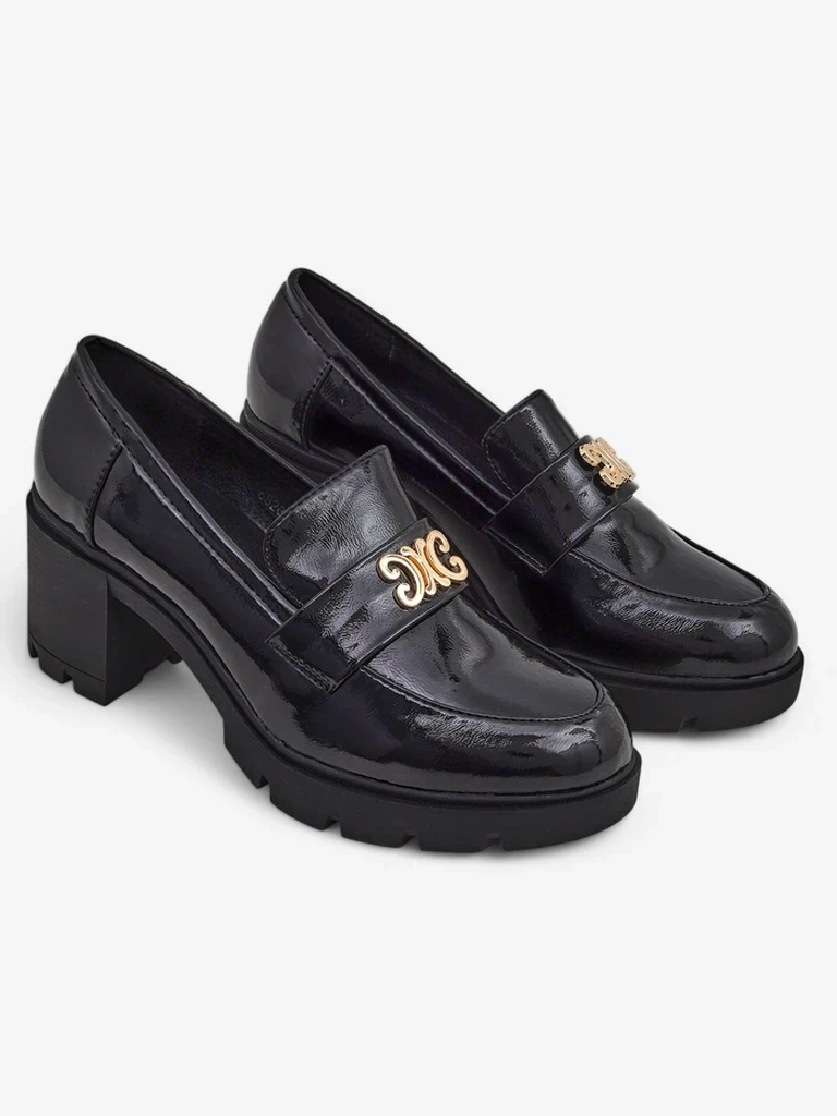 Resti Women's heeled moccasins Blascos