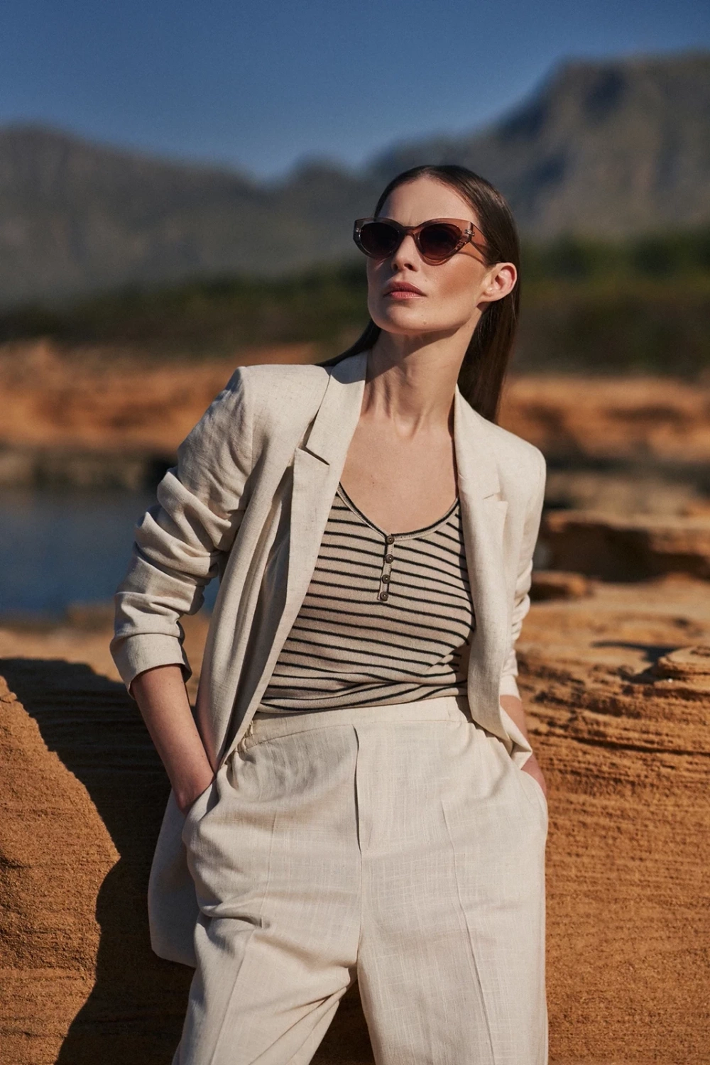 Marisse Women&#039;s Jacket L-Mr-4314 L.Beige