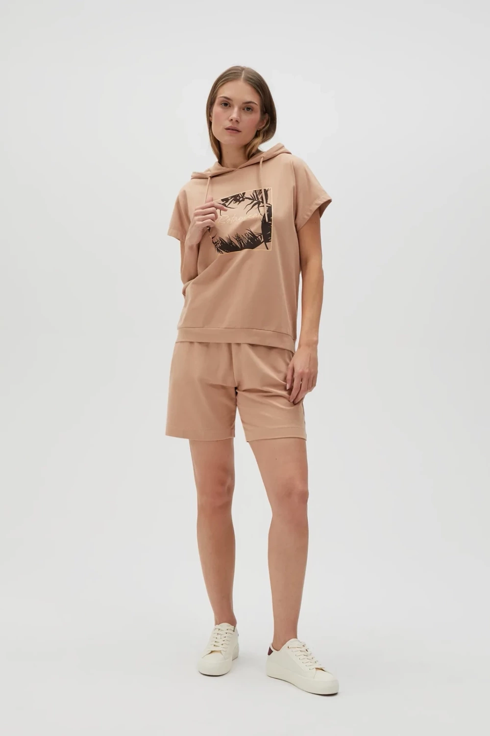 Marisse Women&#039;s Sweatshirt L-Bl-4604 L.Brown