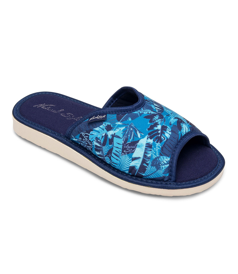 Dámske papuče Natural Style NS-064 modré