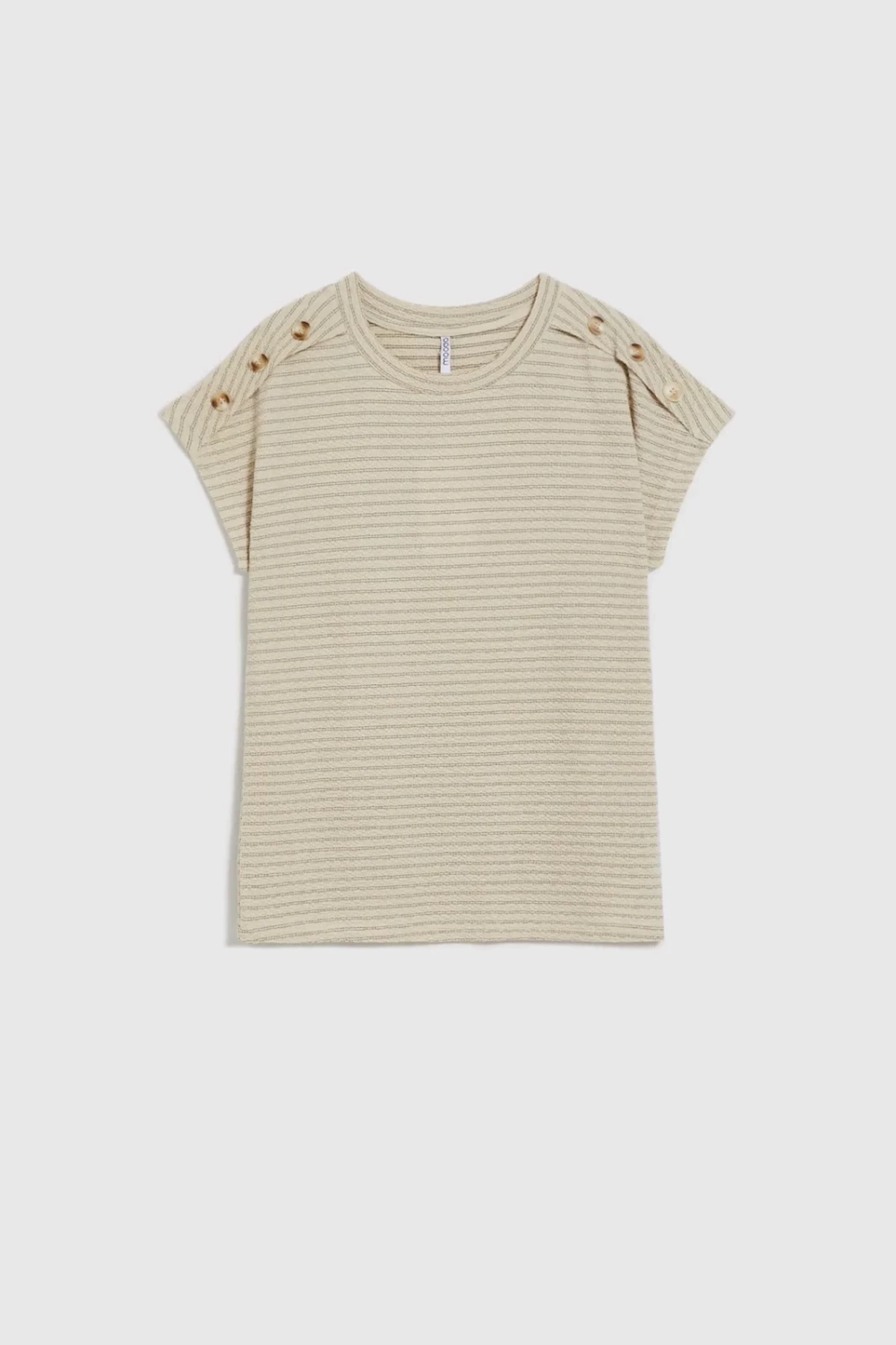 Marisse Women's T-Shirt L-Ts-4634 L.Beige