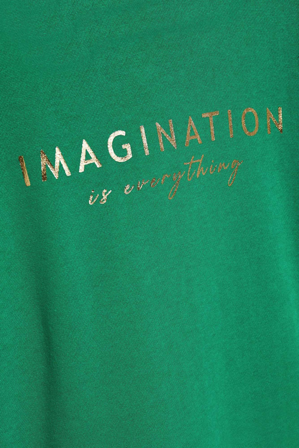 Hoodie with inscription