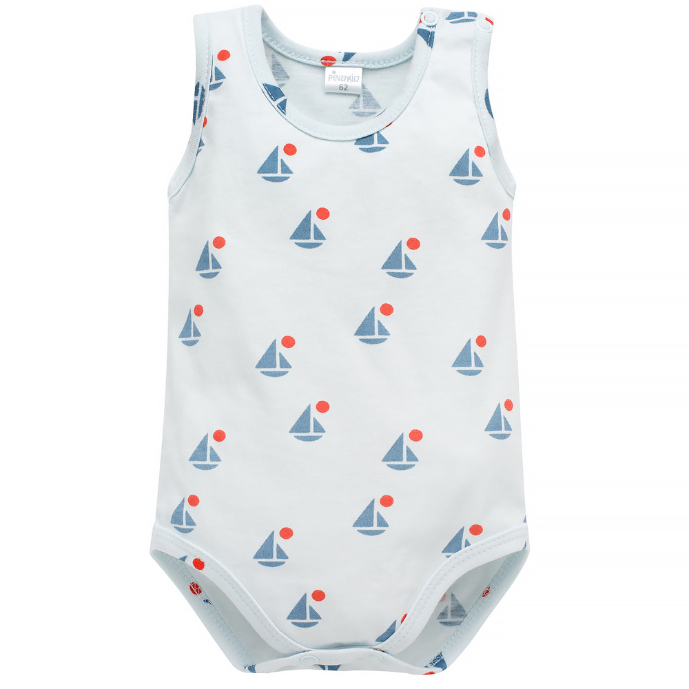 Pinokio Bodysuit Sleeveless Sailor