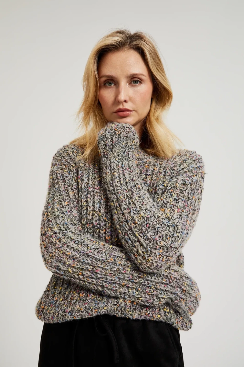 Marisse Women&#039;s Sweater Z-Sw-4540 Grey