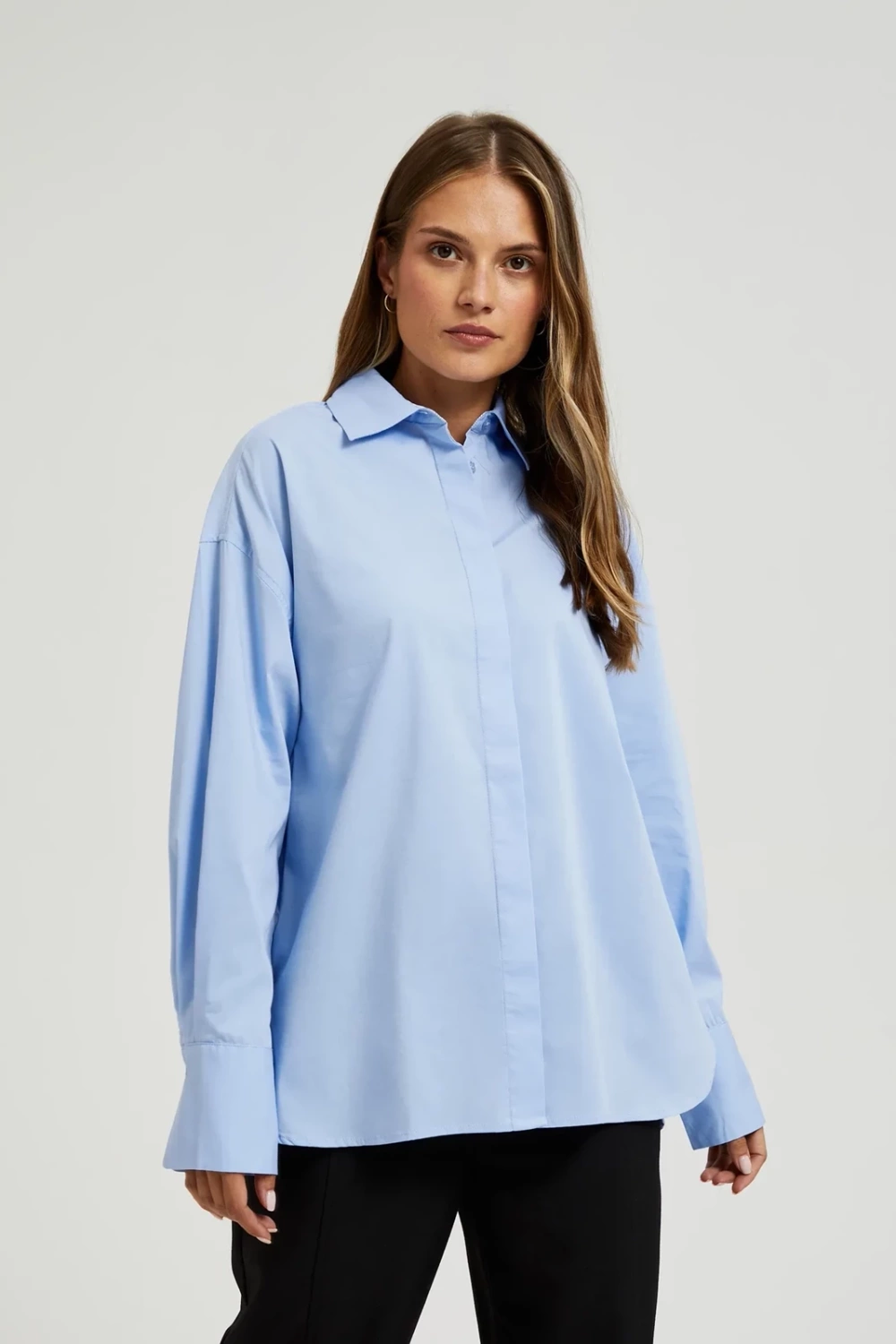 Marisse Women&#039;s Shirt L-Ko-4602 Blue