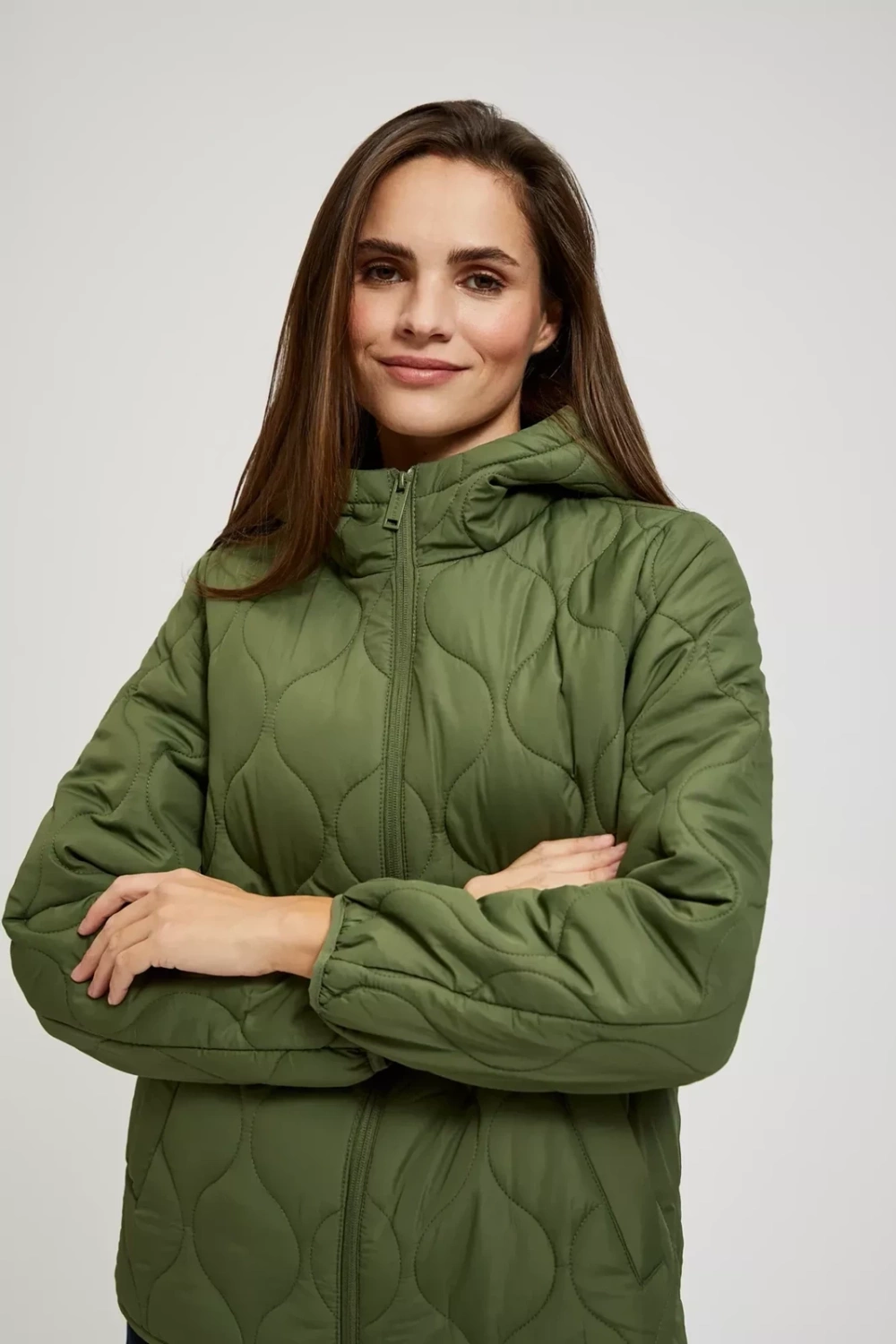 Marisse Women's Jacket L-Ku-4304 Khaki