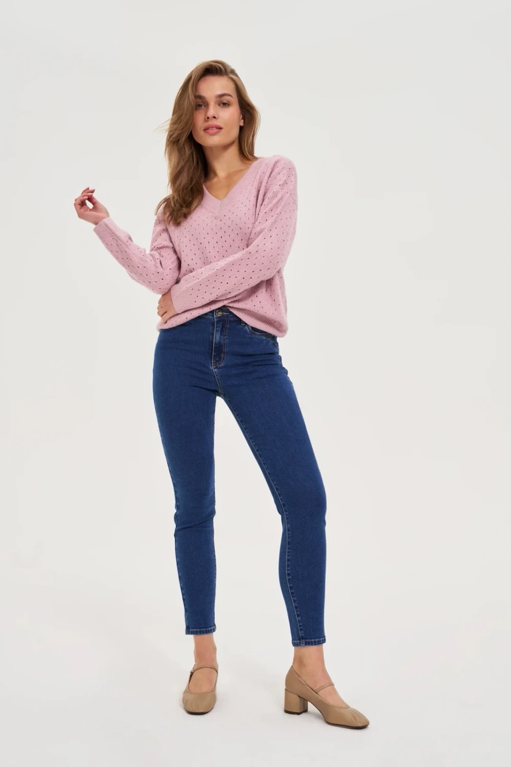 Marisse WOMENS JEANS Z-JE-4810 NAVY