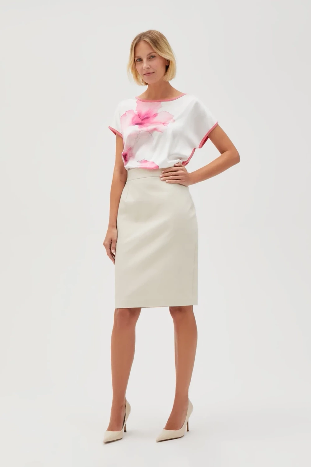 Marisse Women&#039;s Skirt L-Sc-4606 L.Beige